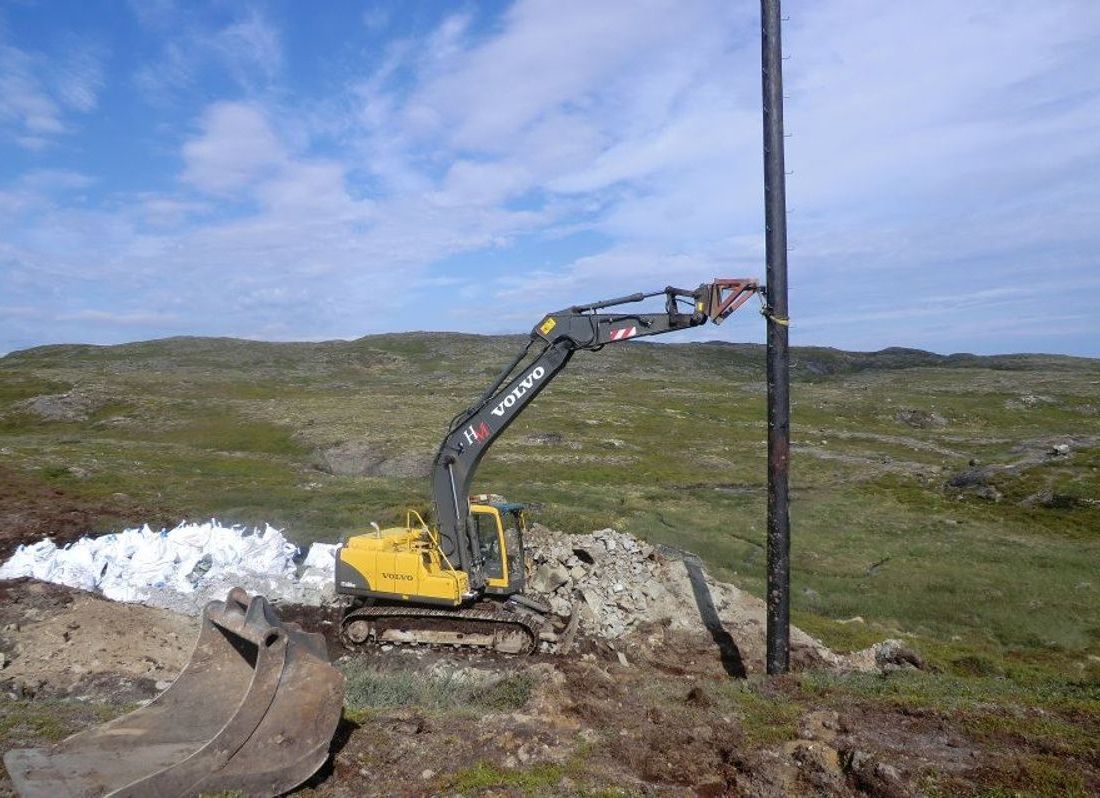 Stolpereis - Kirkenes
